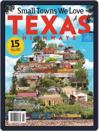 Texas Highways August 1st, 2019 Digital Back Issue Cover