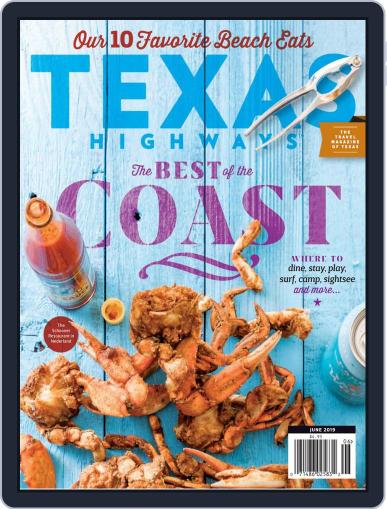 Texas Highways June 1st, 2019 Digital Back Issue Cover