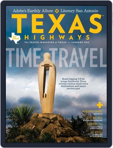 Texas Highways January 1st, 2016 Digital Back Issue Cover