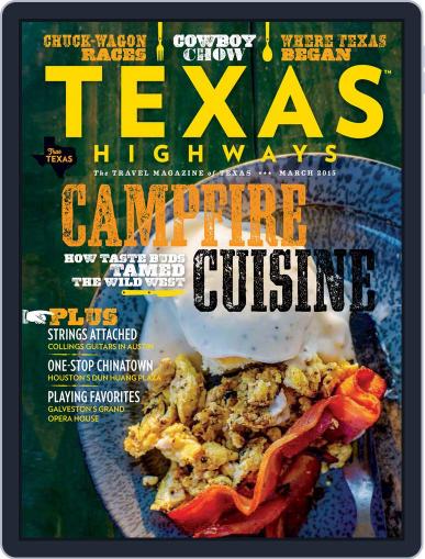 Texas Highways March 1st, 2015 Digital Back Issue Cover