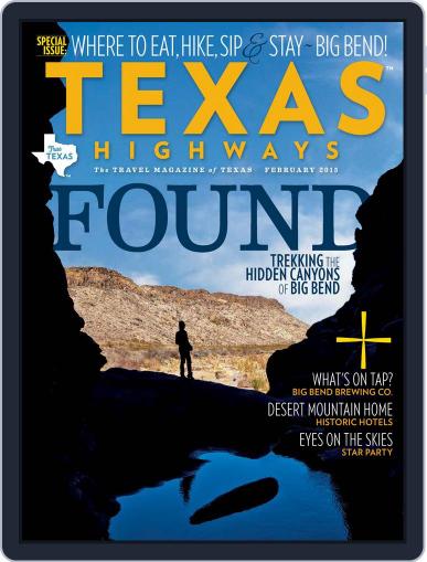 Texas Highways January 16th, 2015 Digital Back Issue Cover