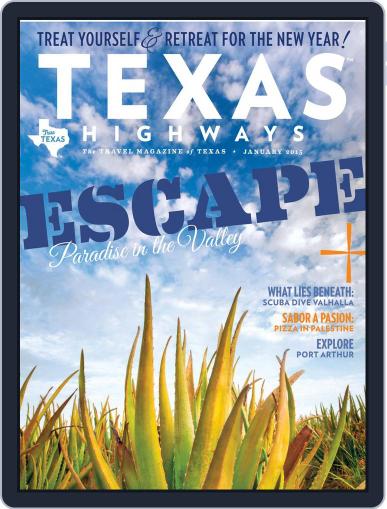 Texas Highways January 1st, 2015 Digital Back Issue Cover