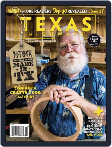 Texas Highways October 13th, 2014 Digital Back Issue Cover
