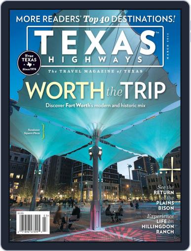 Texas Highways February 12th, 2014 Digital Back Issue Cover