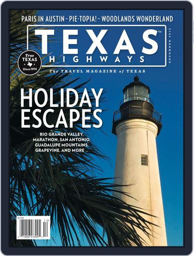 Texas Highways November 1st, 2013 Digital Back Issue Cover