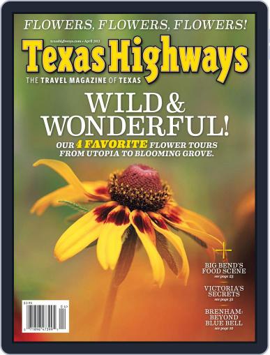 Texas Highways March 7th, 2013 Digital Back Issue Cover