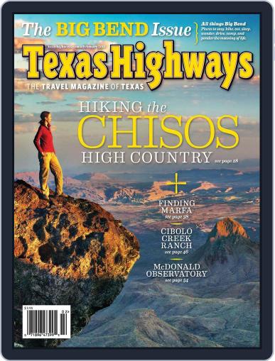 Texas Highways January 15th, 2013 Digital Back Issue Cover