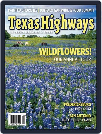 Texas Highways March 7th, 2012 Digital Back Issue Cover