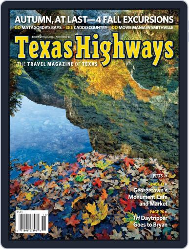 Texas Highways October 13th, 2011 Digital Back Issue Cover