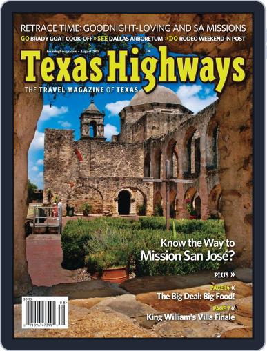 Texas Highways July 14th, 2011 Digital Back Issue Cover