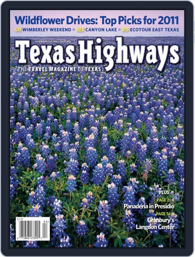 Texas Highways March 13th, 2011 Digital Back Issue Cover