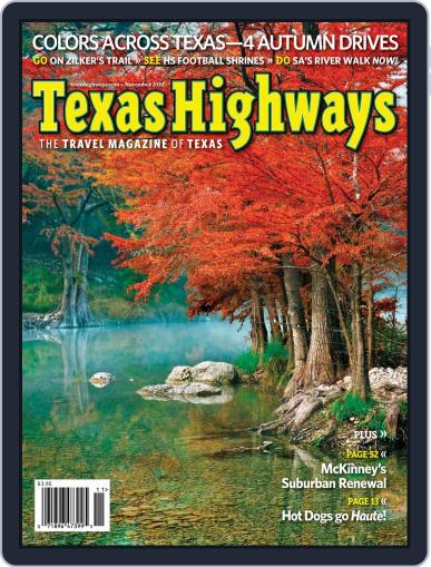 Texas Highways October 14th, 2010 Digital Back Issue Cover