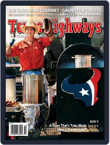 Texas Highways September 14th, 2010 Digital Back Issue Cover
