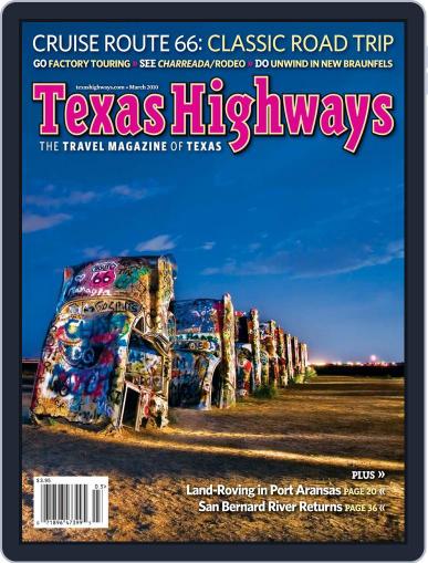 Texas Highways February 11th, 2010 Digital Back Issue Cover