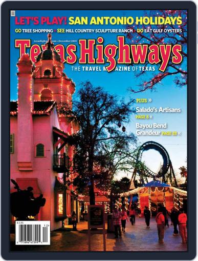 Texas Highways November 12th, 2009 Digital Back Issue Cover