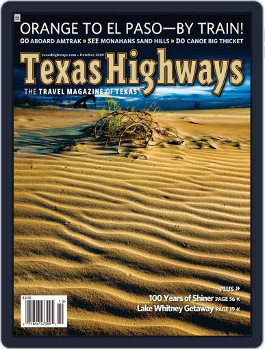Texas Highways September 15th, 2009 Digital Back Issue Cover