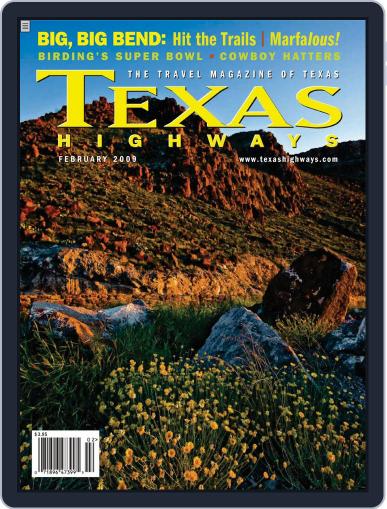 Texas Highways January 15th, 2009 Digital Back Issue Cover