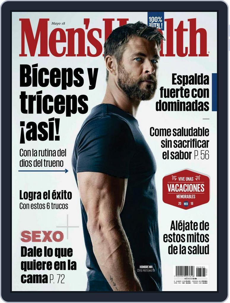 Men's Health  México (Digital) Subscription                    May 1st, 2018 Issue