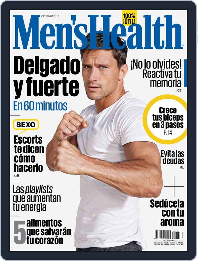 Men's Health  México (Digital) Subscription                    December 1st, 2016 Issue