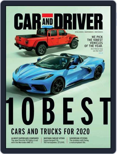 Car and Driver January 1st, 2020 Digital Back Issue Cover