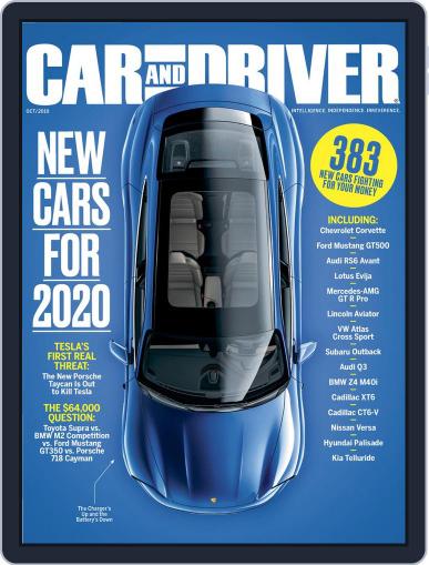 Car and Driver October 1st, 2019 Digital Back Issue Cover