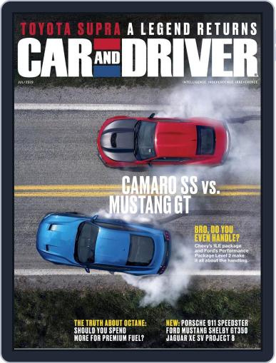 Car and Driver July 1st, 2019 Digital Back Issue Cover