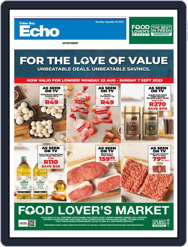False Bay Echo (Digital) Subscription