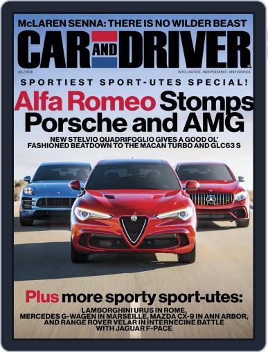 Car and Driver July 1st, 2018 Digital Back Issue Cover