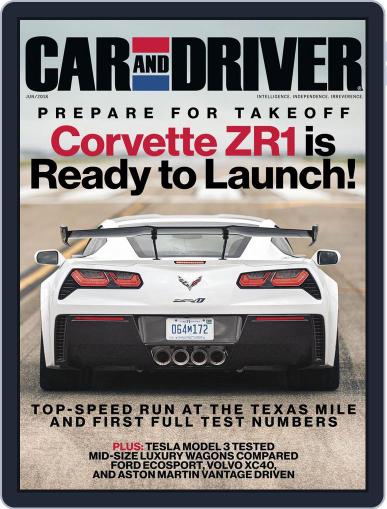 Car and Driver June 1st, 2018 Digital Back Issue Cover