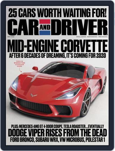 Car and Driver May 1st, 2018 Digital Back Issue Cover