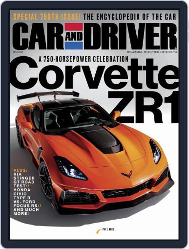 Car and Driver December 1st, 2017 Digital Back Issue Cover