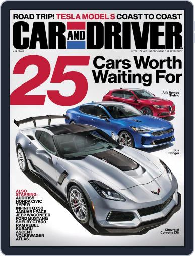 Car and Driver (Digital) April 1st, 2017 Issue Cover