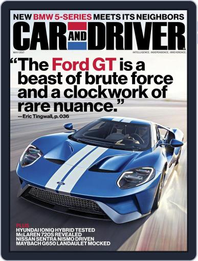 Car and Driver (Digital) March 29th, 2017 Issue Cover