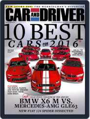 Car and Driver (Digital) Subscription January 1st, 2016 Issue