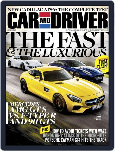Car and Driver June 1st, 2015 Digital Back Issue Cover