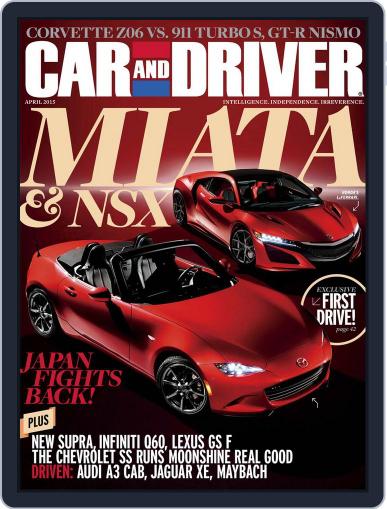 Car and Driver April 1st, 2015 Digital Back Issue Cover