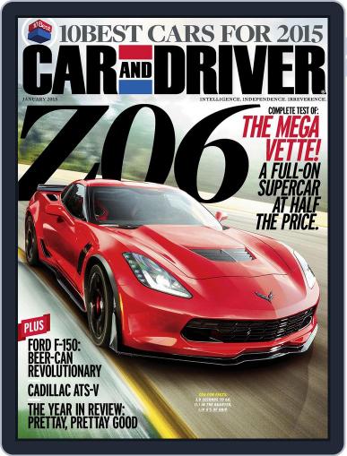 Car and Driver November 25th, 2014 Digital Back Issue Cover