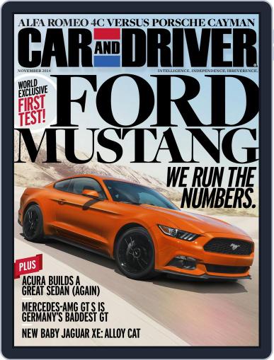 Car and Driver October 2nd, 2014 Digital Back Issue Cover