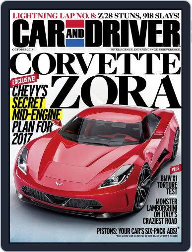 Car and Driver September 4th, 2014 Digital Back Issue Cover