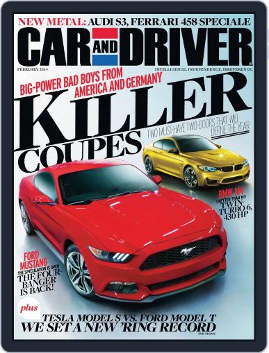 Car and Driver January 3rd, 2014 Digital Back Issue Cover