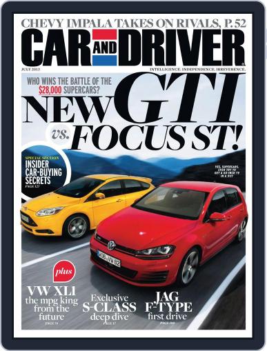 Car and Driver (Digital) June 4th, 2013 Issue Cover