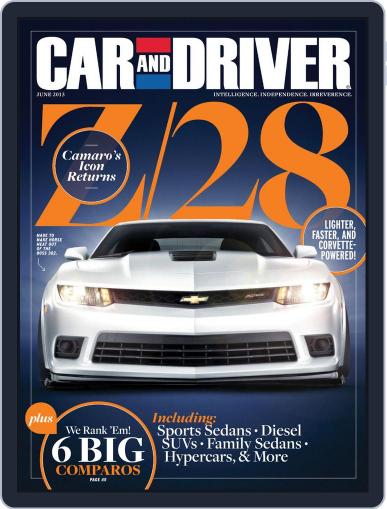 Car and Driver (Digital) May 7th, 2013 Issue Cover