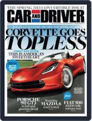 Car and Driver (Digital) Subscription April 3rd, 2013 Issue