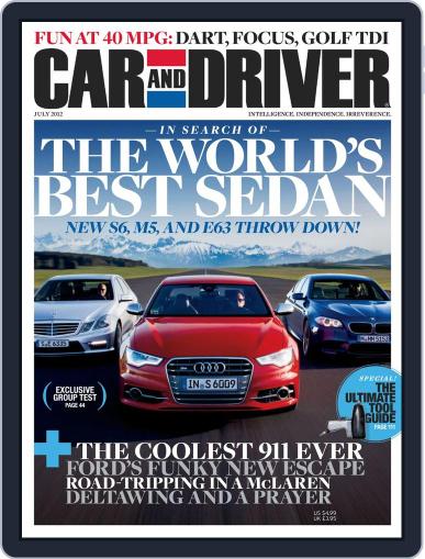 Car and Driver June 12th, 2012 Digital Back Issue Cover