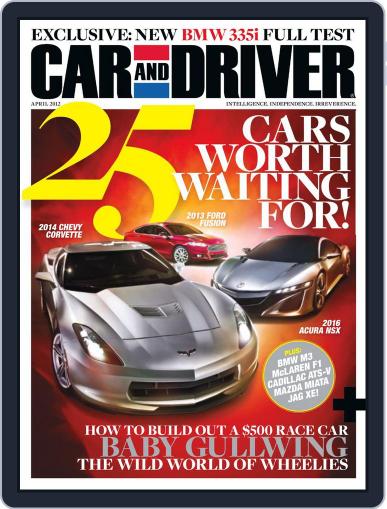 Car and Driver March 15th, 2012 Digital Back Issue Cover