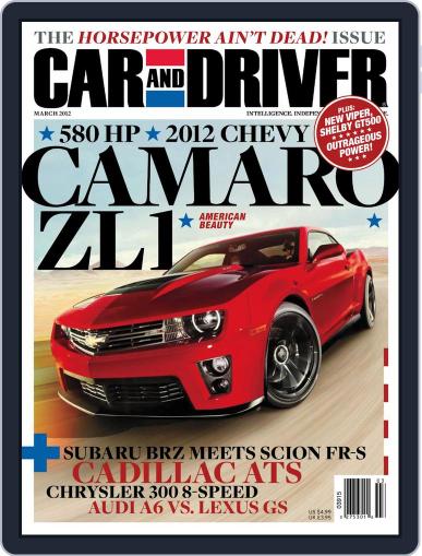 Car and Driver February 10th, 2012 Digital Back Issue Cover
