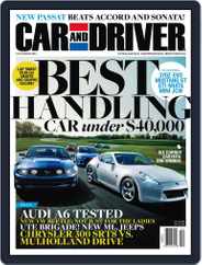 Car and Driver (Digital) Subscription August 30th, 2011 Issue