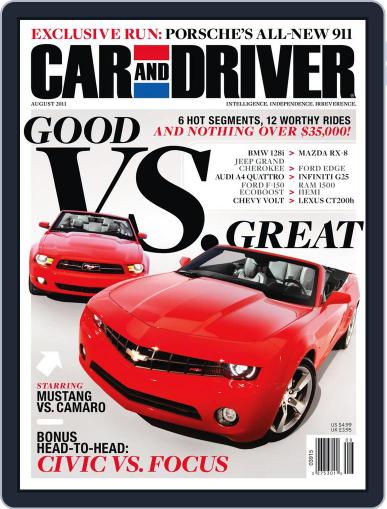 Car and Driver June 28th, 2011 Digital Back Issue Cover