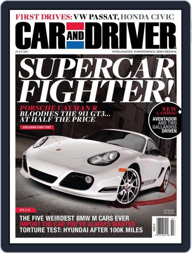 Car and Driver May 31st, 2011 Digital Back Issue Cover