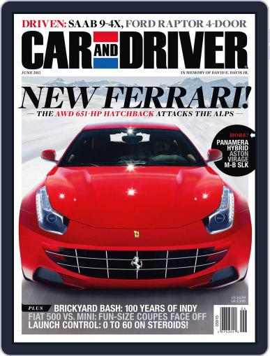 Car and Driver April 26th, 2011 Digital Back Issue Cover